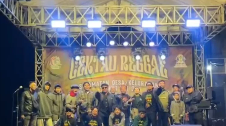 Musik Reggae Semarakkan Selamatan Desa Temas setelah Vakum Lebih Sepuluh Tahun
