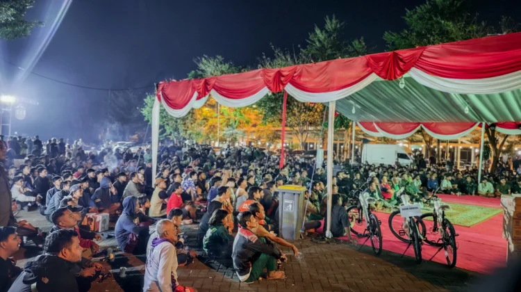 Pemkab Pasuruan Gelar Nobar Semifinal Piala Dunia 2026. 1 Kambing Dibagikan