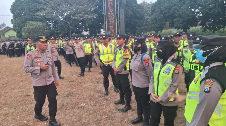 Polres Malang Kerahkan 300 Personel Amankan Kunjungan Kerja Presiden Prabowo