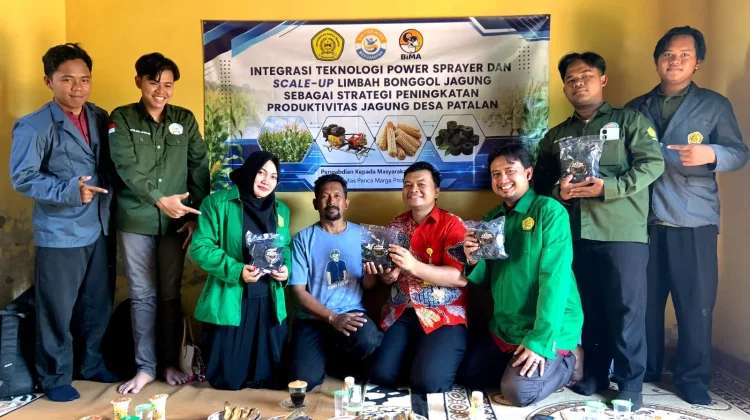 Bonggol Jagung yang Dulu Dibakar, Kini Jadi Briket Bernilai Jual Berkat Inovasi UPM