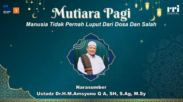 Manusia Tidak Pernah Luput dari Dosa dan Salah
