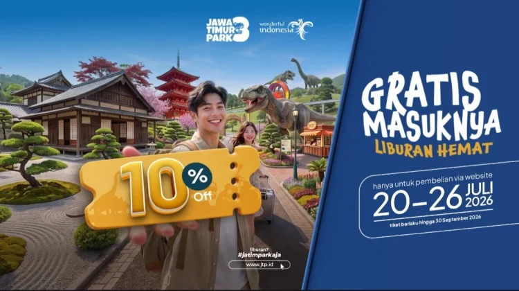 Jatim Park 3 Hadirkan Promo Gratis Masuk hingga 26 Juli