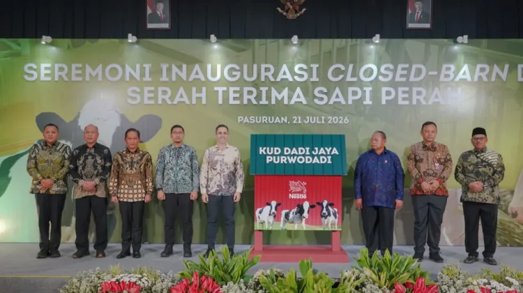 Wamenko Pangan, Hanif Faisol Nurofiq Resmikan Closed Barn di Purwodadi