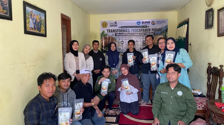UPM Dorong Nilai Tambah Porang lewat Teknologi Pengolahan Chip di Probolinggo