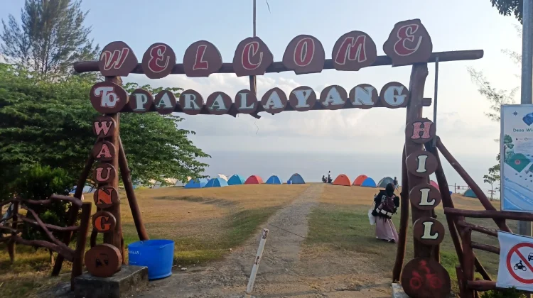 Pesona Camping di Bukit Paralayang Modangan