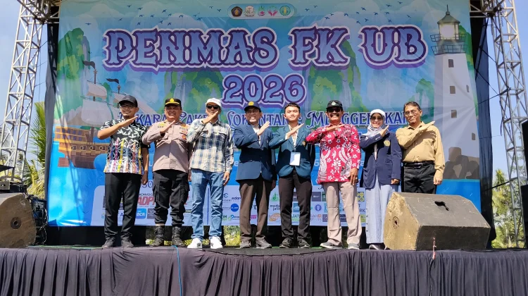 Ratusan Mahasiswa Fakultas Kedokteran UB Pengabdian Masyarakat di Pakisaji