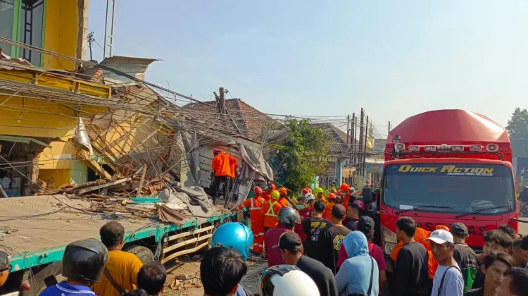 Laka Beruntun Kembali Terjadi di Pandaan