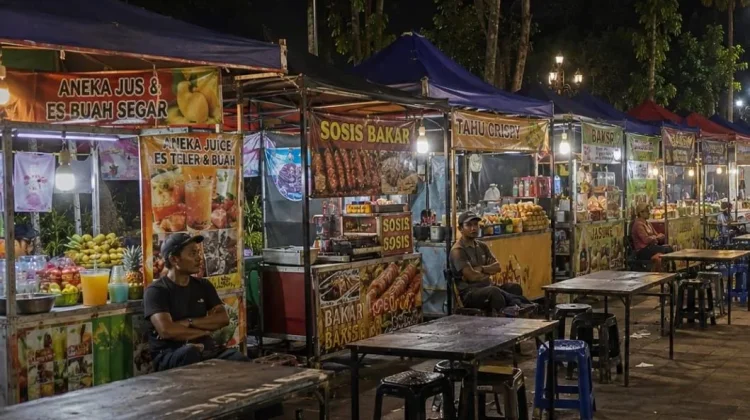 Pasca Viral, Omzet PKL Alun-Alun Kota Batu Turun hingga 80 Persen