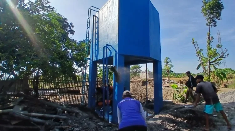 Pemkab Pasuruan Bangun Menara Air di Wilayah Kekeringan dan Akses Air Sulit