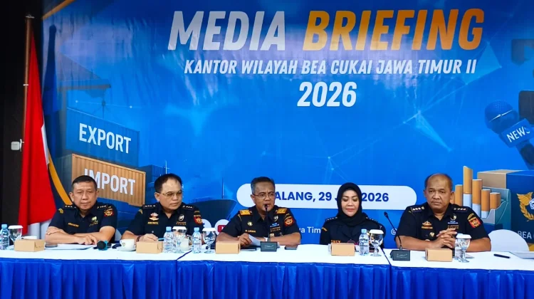 DJBC Jatim II Tindak 71 Juta Batang Rokok Ilegal
