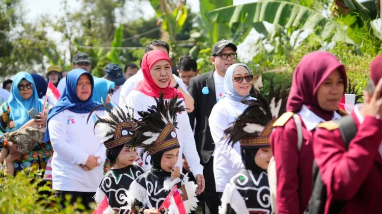 Menteri PPPA, Arifatul Choiri Fauzi Hadiri Puncak HAN ke 42 di Kabupaten Pasuruan