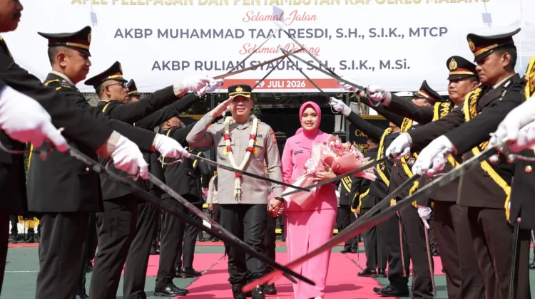 AKBP Muhammad Taat Resdi Pamit dari Polres Malang, Ungkap Dua Momen Paling Berkesan