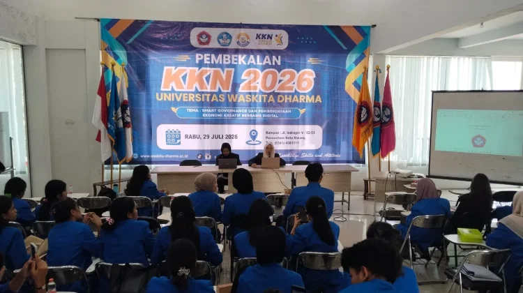 KKN Berdampak Waskita Dharma Perkuat Desa Digital