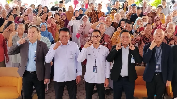 BRI Malang, ASABRI dan TASPEN Apresiasi Nasabah Pensiunan