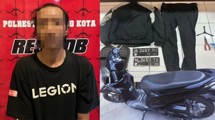 Polresta Malang Kota Ungkap Kasus Curanmor di Kawasan Sukun