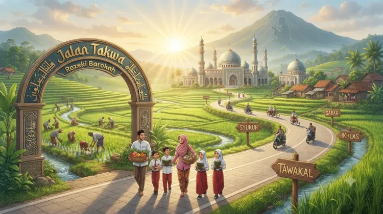 Takwa Menjadi Jalan Utama Menggapai Rezeki Penuh Keberkahan Hidup