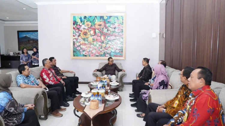 Wali Kota Batu Terima Kunjungan Kepala BPN Kota Batu