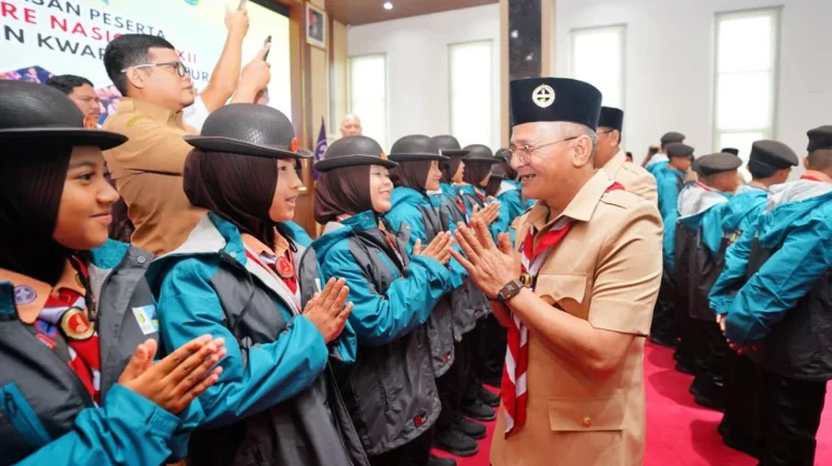 32 Pramuka Kwarcab Pasuruan Ikuti Jambore Nasional ke 12