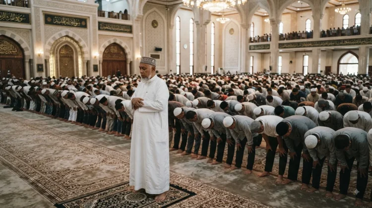 Imam Menjadi Penentu Kekhusyukan Sholat Berjamaah Bagi Umat Muslim