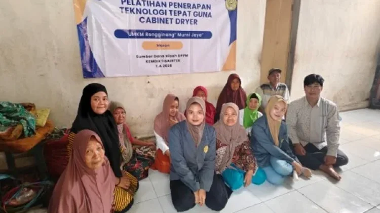 PKM 2026 Universitas Panca Marga Dorong UMKM Rengginang Murni Jaya Naik Kelas
