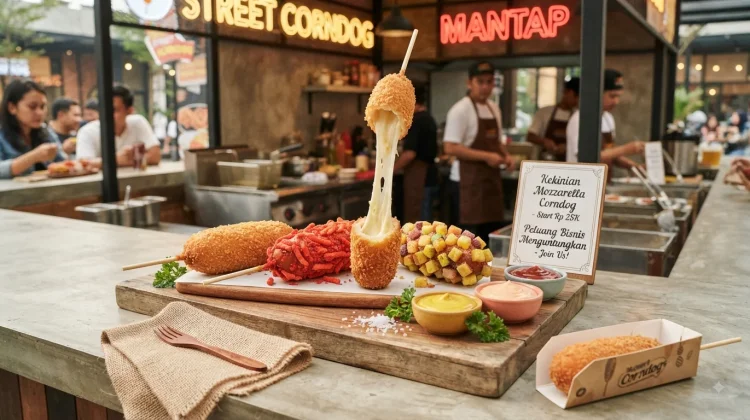 Corndog Mozzarella Kekinian Bisa Jadi Peluang Bisnis Menguntungkan