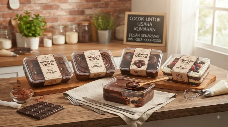 Dessert Box Cokelat Manis Cocok Menjadi Ide Usaha Rumahan