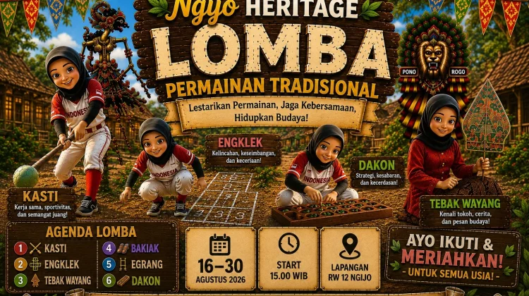 Ngijo Heritage Hadirkan Pesta Rakyat untuk Lawan Individualisme Digital