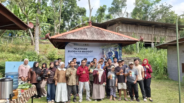 PKM Universitas Yudharta Pasuruan Ajak Warga Desa Dayurejo Budidaya Maggot
