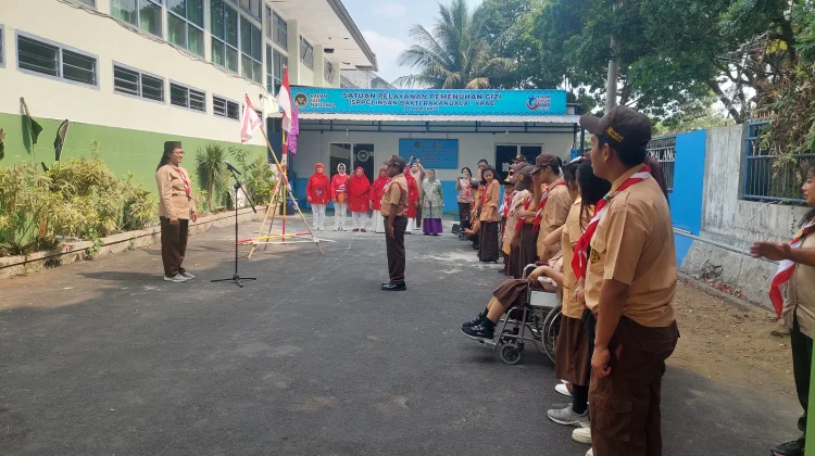 Hari Pramuka Nasional, SLB YPAC Kota Malang Gelar Persari