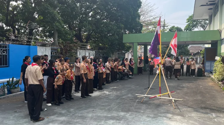 Persari YPAC Kenalkan Pramuka dan Latih Kemandirian Anak