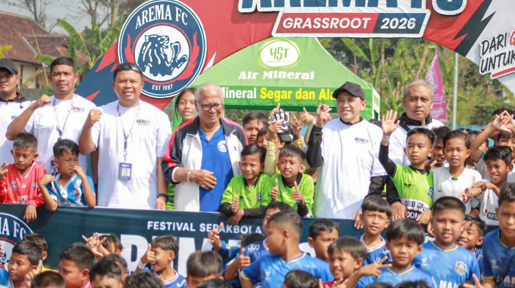 Festival Arema FC Grassroot 2026 Digelar, Jadi Wadah Pembinaan Pemain Usia Dini