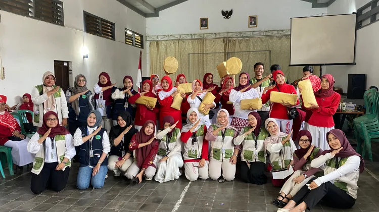Semarakkan Kemerdekaan, KKN MAs Kelompok 78 Ajak Ibu PKK Desa Jeru Ikuti Lomba 17-an
