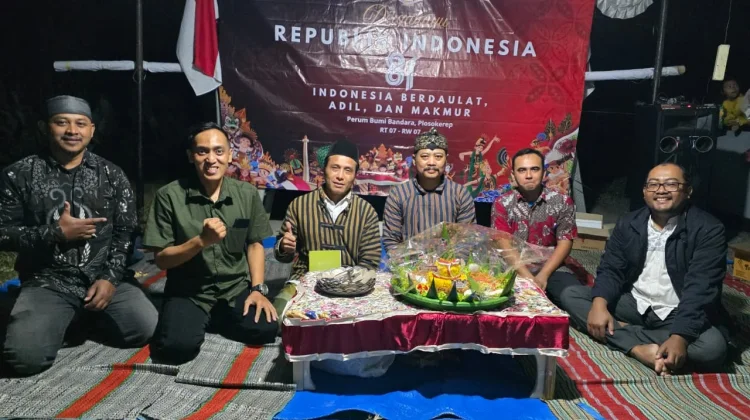 Tradisi Barikan Wujud Rasa Syukur Kemerdekaan RI ke 81 Warga Perum Bumi Bandara