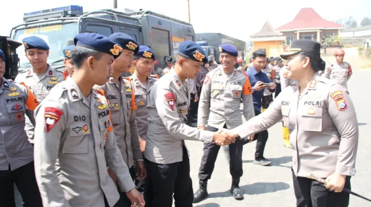 Sigap Tangani Karhutla Bromo, Satgas Polda Jatim Raih Apresiasi