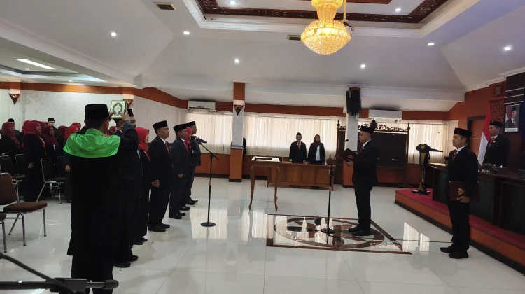 Enam Pejabat Baru Isi Kursi Kosong Kepala OPD Pemkot Blitar