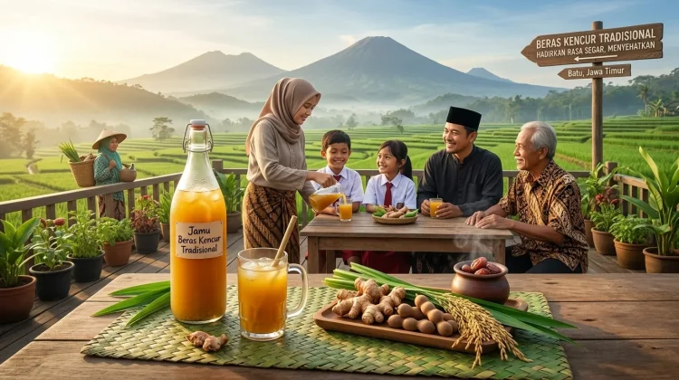 Beras Kencur Tradisional Hadirkan Rasa Segar Menyehatkan
