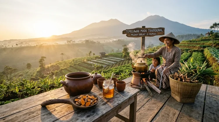 Temulawak Madu Tradisional Mudah Dibuat di Rumah