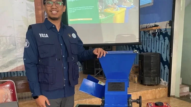 UB Kenalkan Drum Composter untuk Olah Sampah Organik di Ngabab
