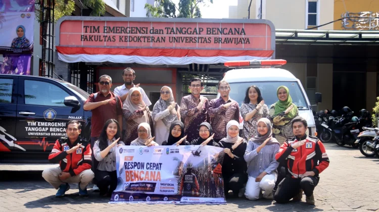 UB Kirim Bantuan Medis dan Logistik untuk Korban Bencana NTT