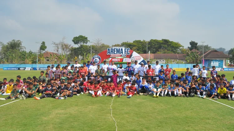 40 SSB Ikuti Festival Sepak Bola Arema FC Grassroot U-12