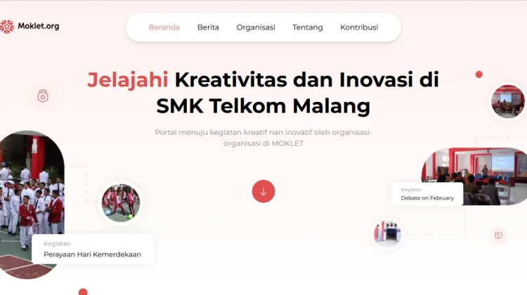 Moklet.org Jadi Etalase Digital Produk Siswa