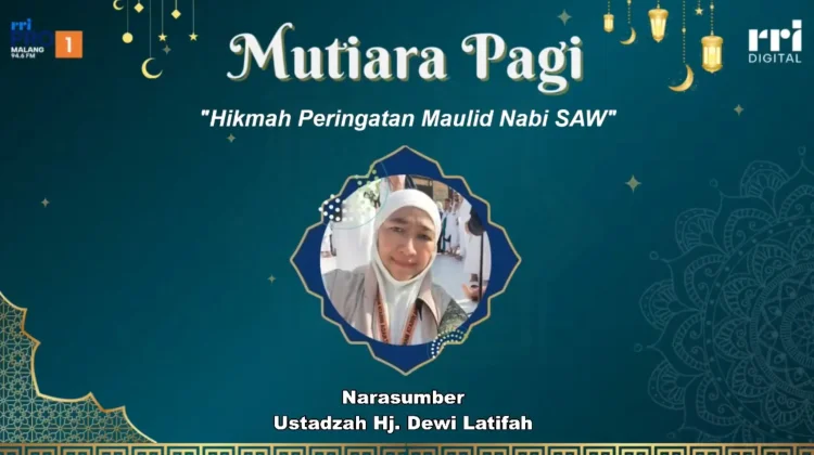 Maulid Nabi Jadi Momentum Bersyukur dan Meneladani Rasulullah