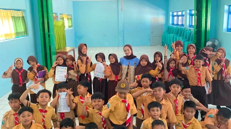 Mahasiswa KKN MAs Gelar Edukasi SALIMBAH di SDN 04 Pondokagung