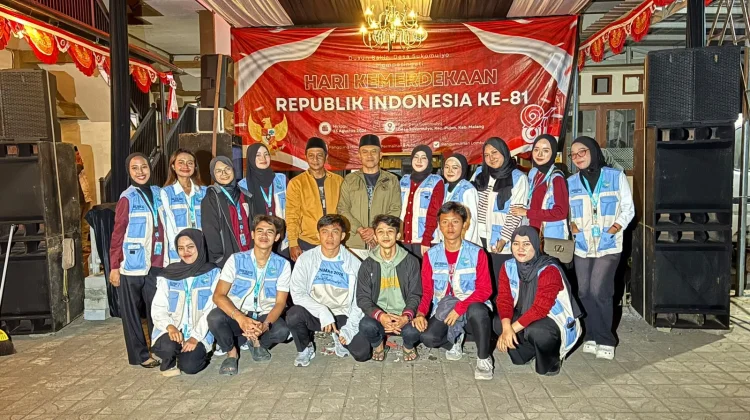KKN 41 Gelar Malam Puncak HUT RI di Desa Sukomulyo