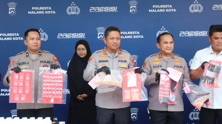 Operasi Tumpas Narkoba Semeru 2026, Polresta Malang Kota Ungkap 45 Kasus