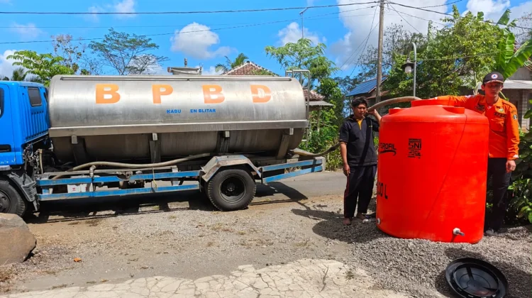 Hadapi Kekeringan, BPBD Blitar Siapkan Dana BTT
