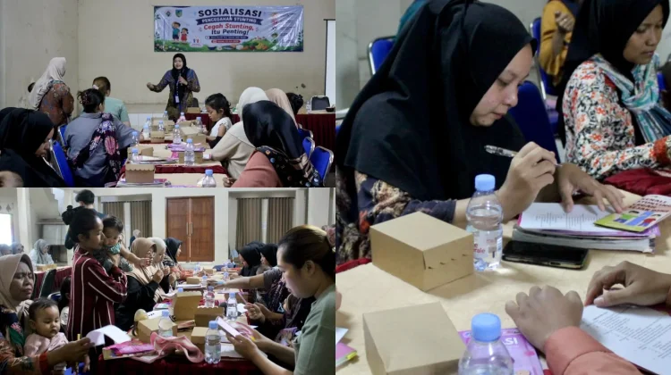 MMD UB Kelompok 71 Edukasi Gizi Cegah Stunting di Desa Gurah