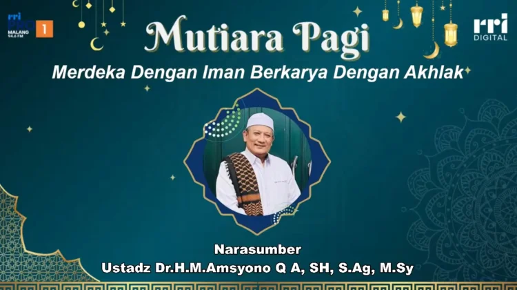 Merdeka dengan Iman, Berkarya dengan Akhlak