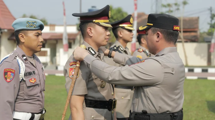Polres Blitar Gelar Sertijab Wakapolres dan Kasat Reskrim Baru