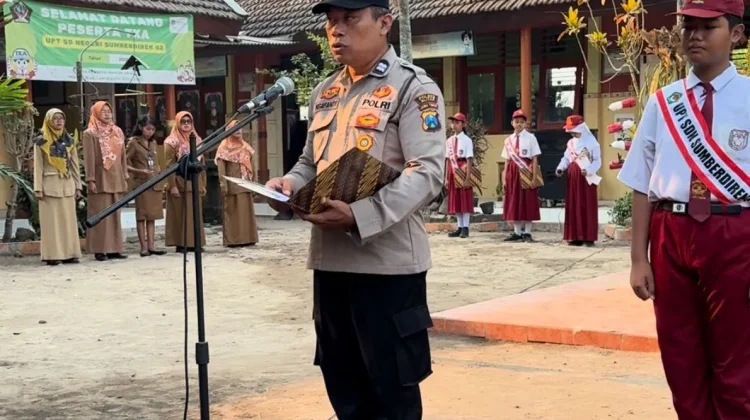 Polsek Garum Edukasi Pelajar Cegah Bullying dan Tertib Berlalu Lintas